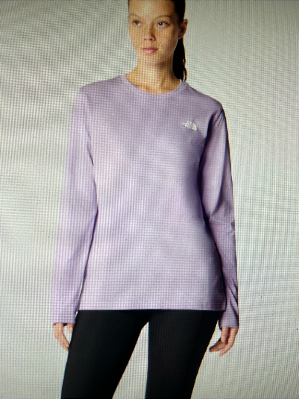 The North Face Women’s Long-Sleeve Lavender Sun Shirt.